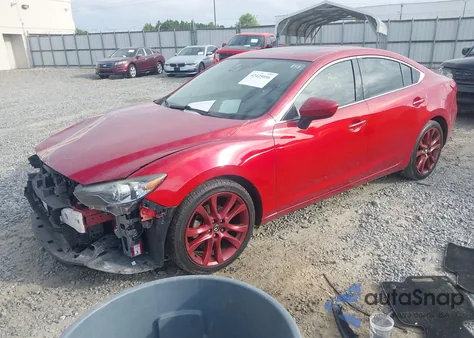 2014 Mazda Mazda6 I Grand Touring z USA, uszkodzony, nr VIN JM1GJ1W6XE1152303